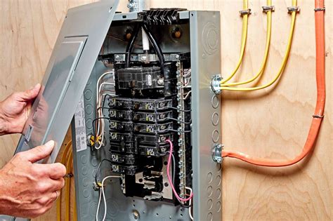 how to replace an exterior electrical box|replacing a breaker box cost.